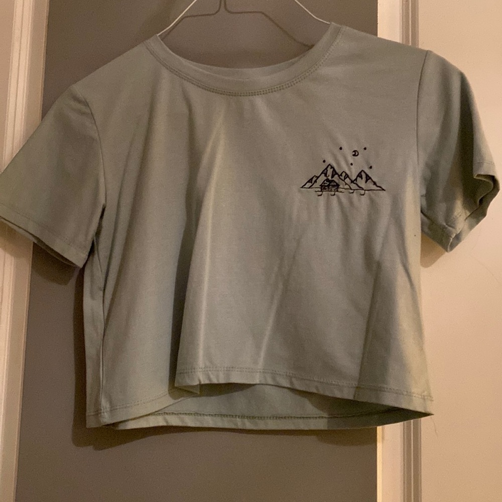 Light blue cabin shirt